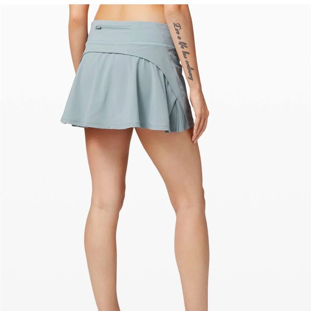 lululemon athletica Light Blue Tennis Skirt